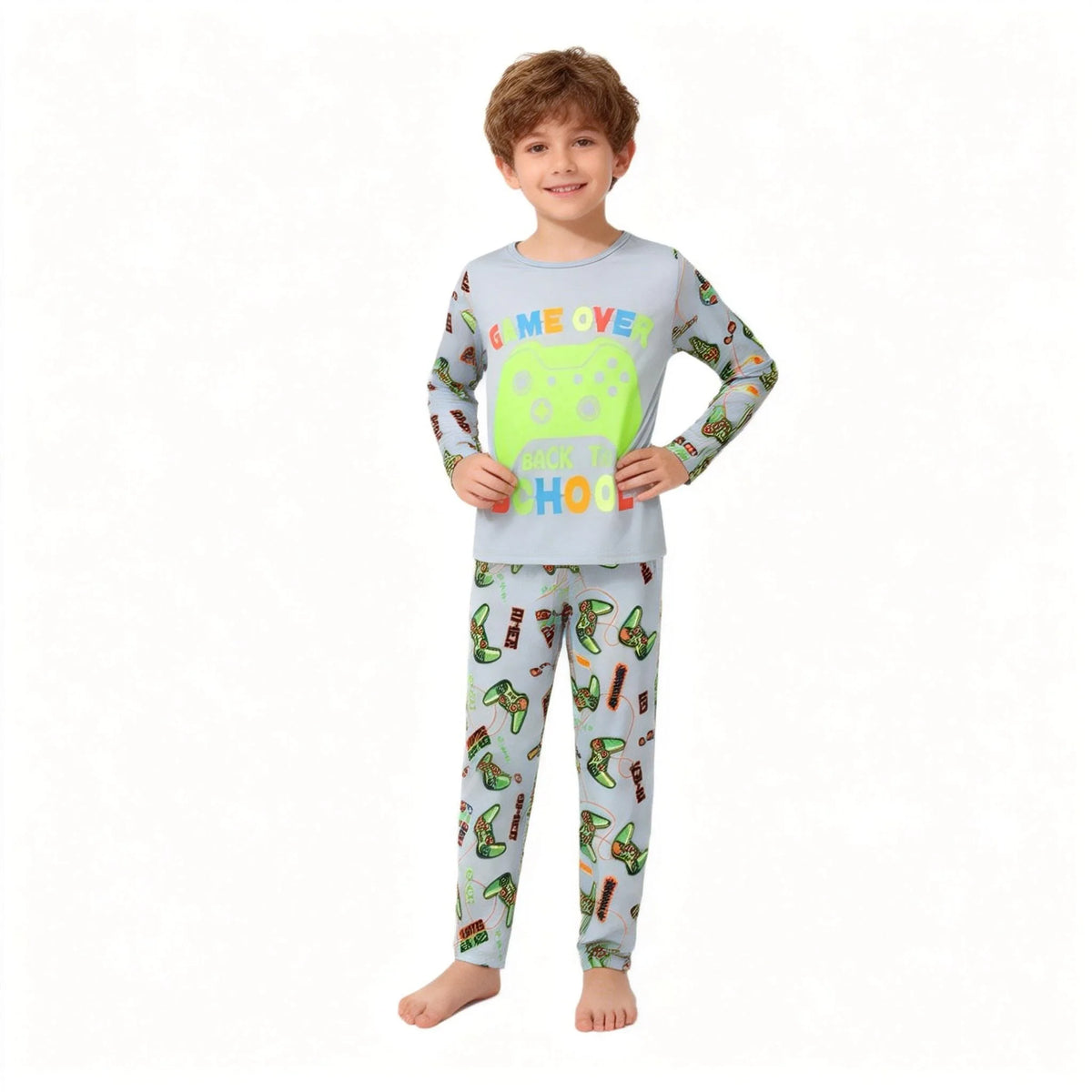 Kids Gaming 3D Print Pyjama Set
