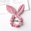 Velvet Hair Scrunchie – Soft Elastic Hair Tie for Girls & Women