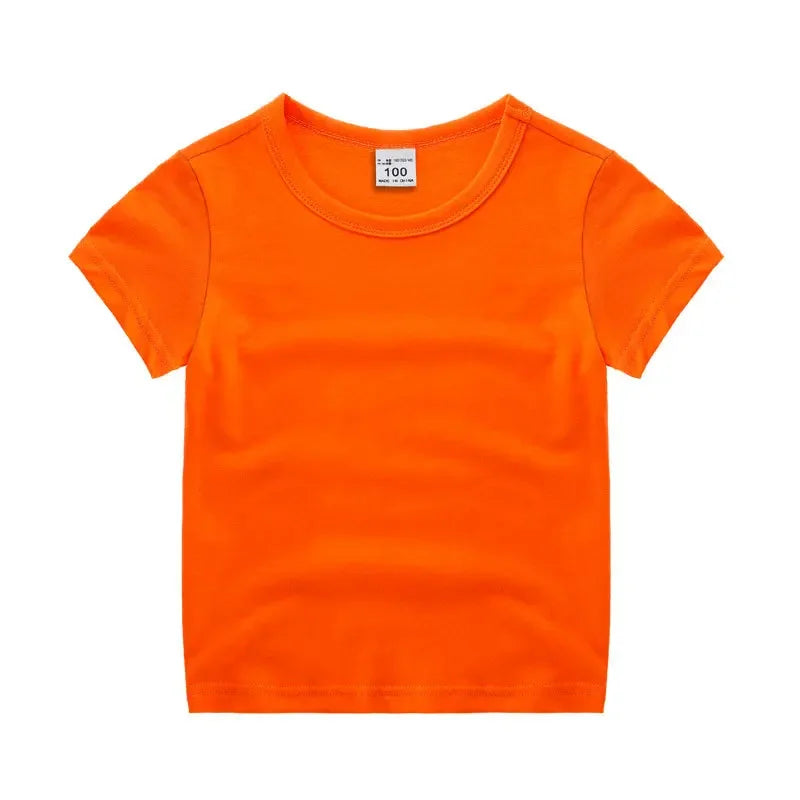 Kids Summer T-Shirt – Soft Cotton Short Sleeve Tee
