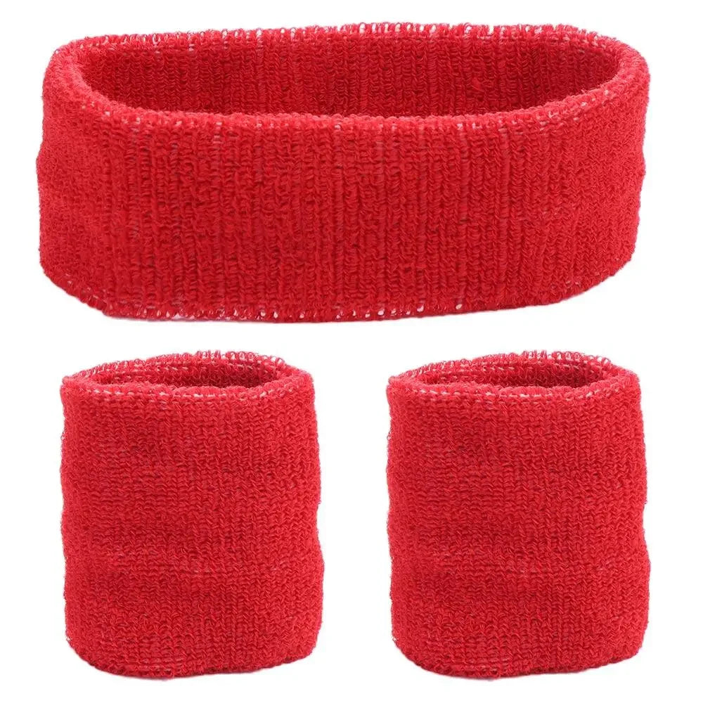 Sports Headband & Wristband Set
