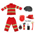 Kids Firefighter Costume | Rescue Hero Dress-Up Outfit for Book Week & Parties