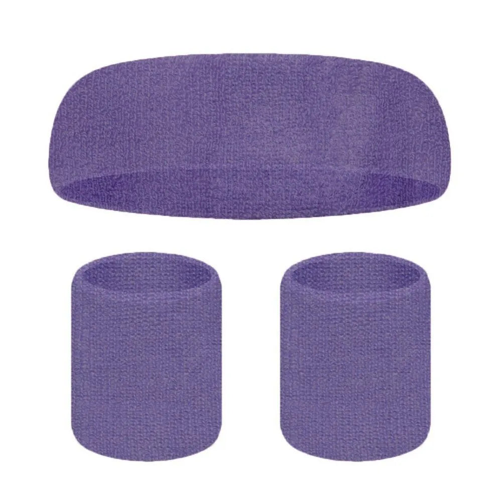 Sports Headband & Wristband Set