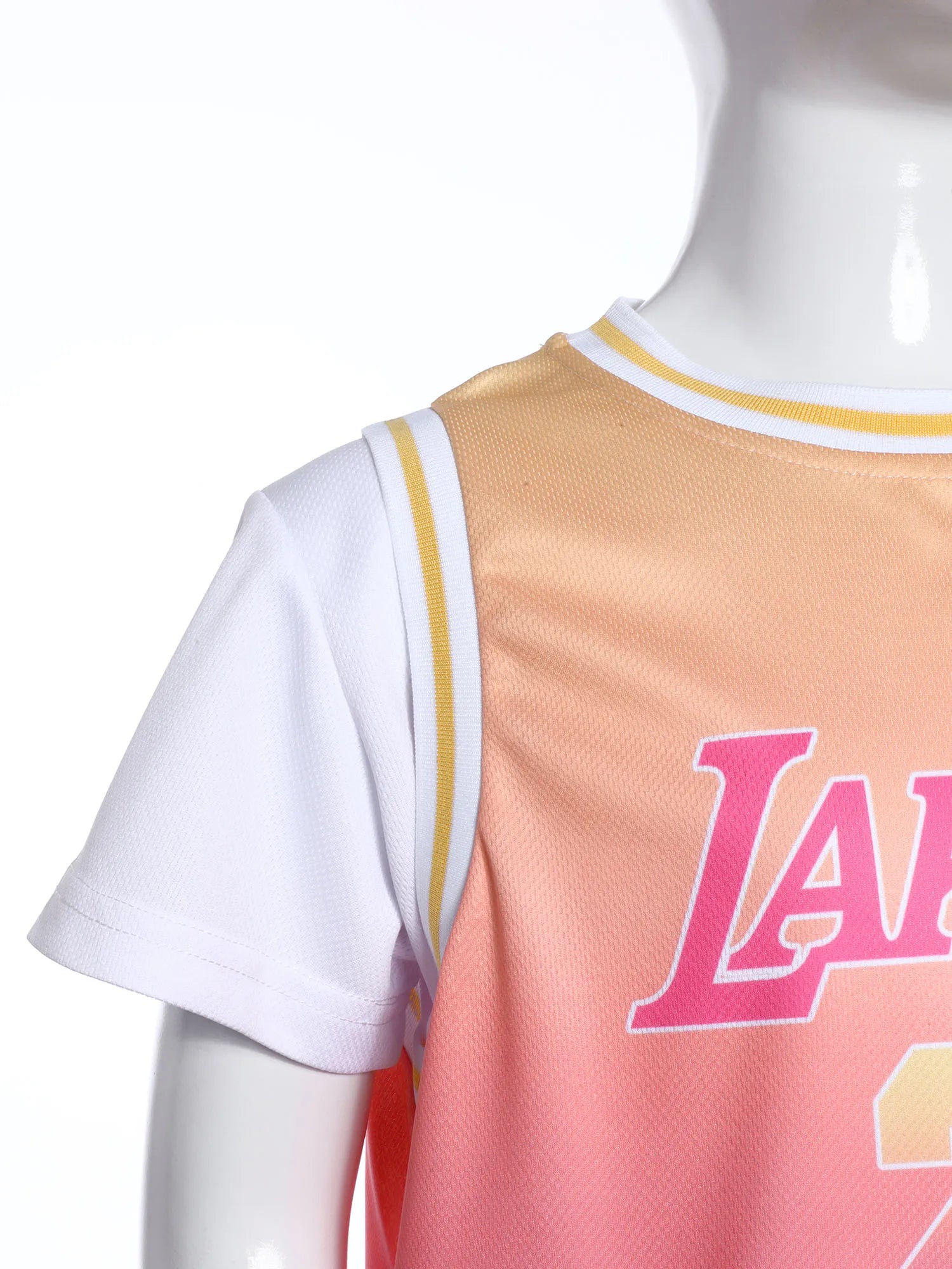 Girls Basketball Set – Athletic T-Shirt & Shorts Outfit