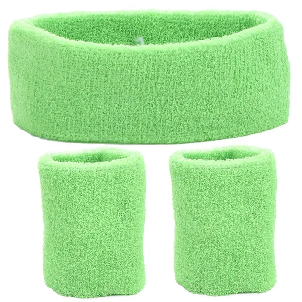 Sports Headband & Wristband Set