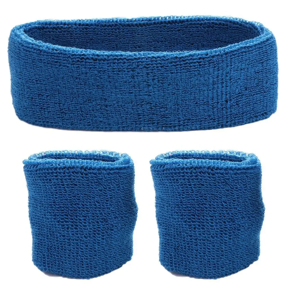 Sports Headband & Wristband Set