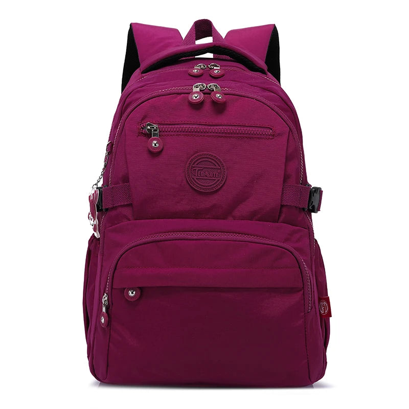 Stylish Waterproof Travel Backpack – Lightweight Large Capacity School & Everyday Bag