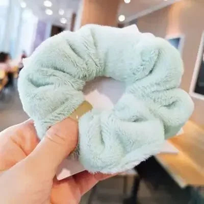 Soft Plush Elastic Hair Bands