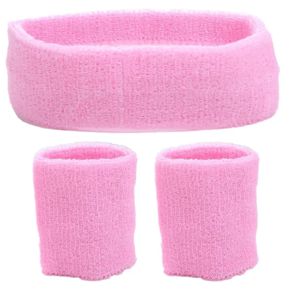 Sports Headband & Wristband Set