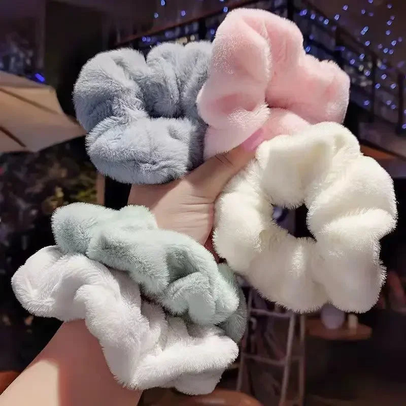 Soft Plush Elastic Hair Bands