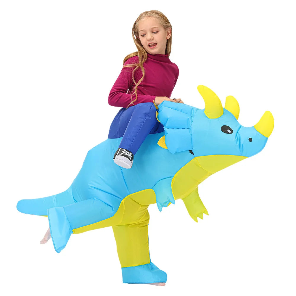 Kids Inflatable Dinosaur & Unicorn Costume