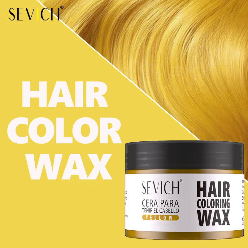Temporary Hair Color Wax – Washable Hair Styling Wax
