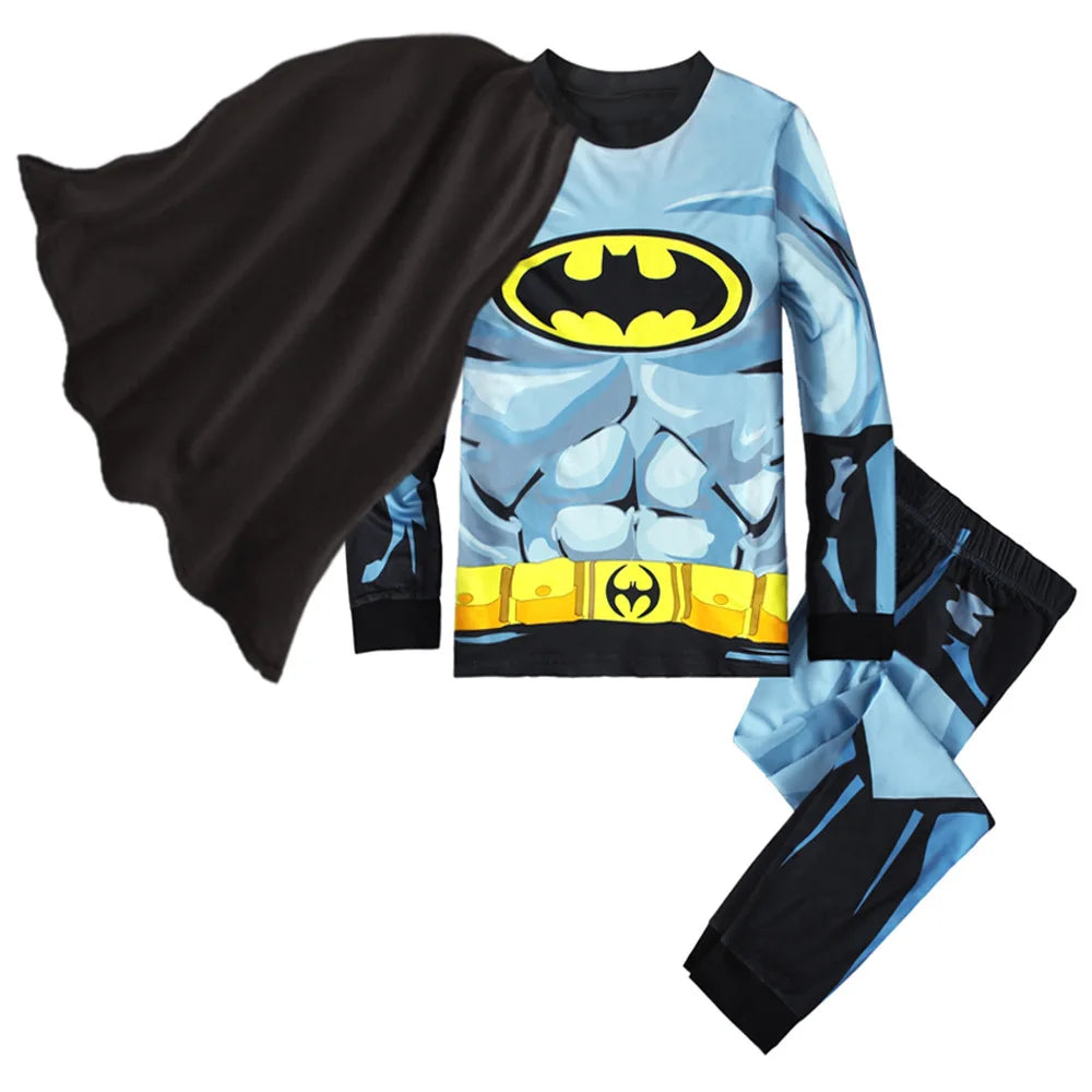 Marvel Superhero Pyjama Set for Kids – Spider-Man, Iron Man & More
