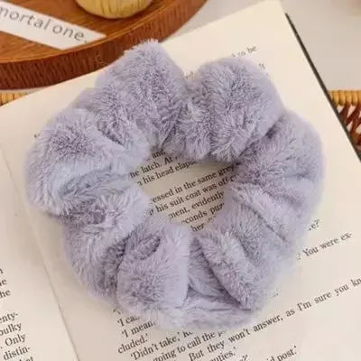 Soft Plush Elastic Hair Bands