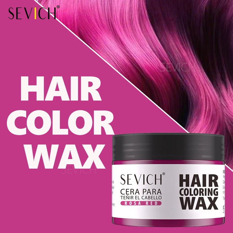 Temporary Hair Color Wax – Washable Hair Styling Wax