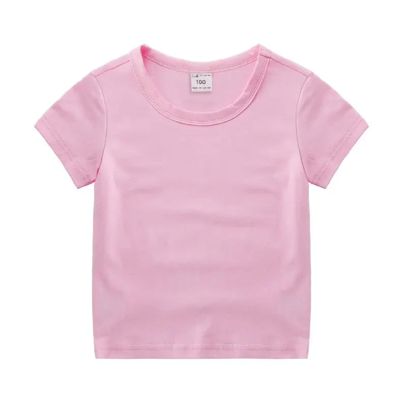 Kids Summer T-Shirt – Soft Cotton Short Sleeve Tee