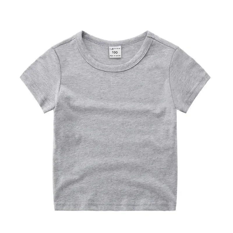 Kids Summer T-Shirt – Soft Cotton Short Sleeve Tee
