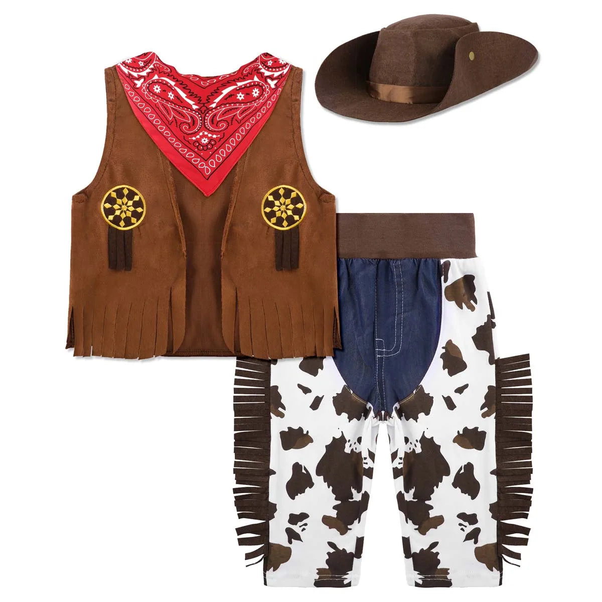 Kids Cowboy Costume Set
