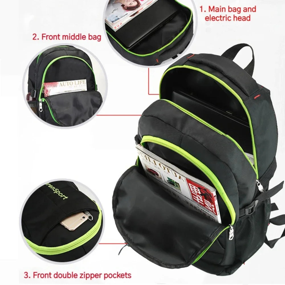 Lightweight Waterproof Laptop Backpack – Large Capacity Oxford Travel & School Bag