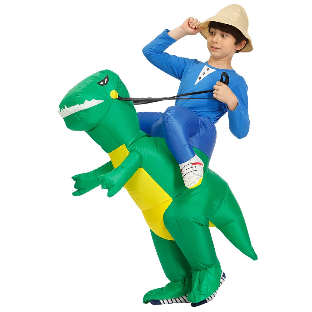Kids Inflatable Dinosaur & Unicorn Costume