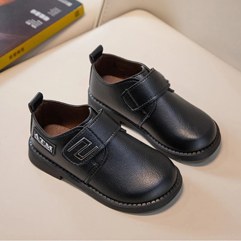 Kids Black School Shoes | Comfortable Uniform Shoes for Boys