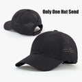 Kids Quick-Dry Ponytail Baseball Cap | Lightweight Summer Sun Hat