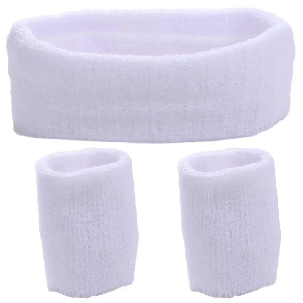 Sports Headband & Wristband Set
