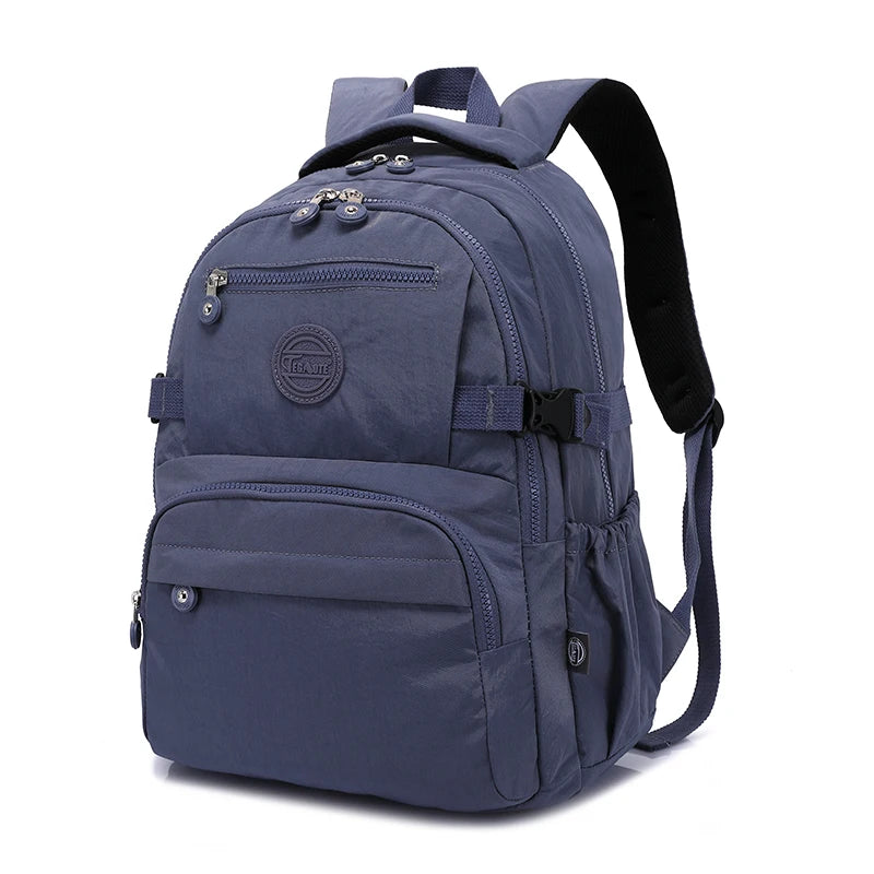 Stylish Waterproof Travel Backpack – Lightweight Large Capacity School & Everyday Bag