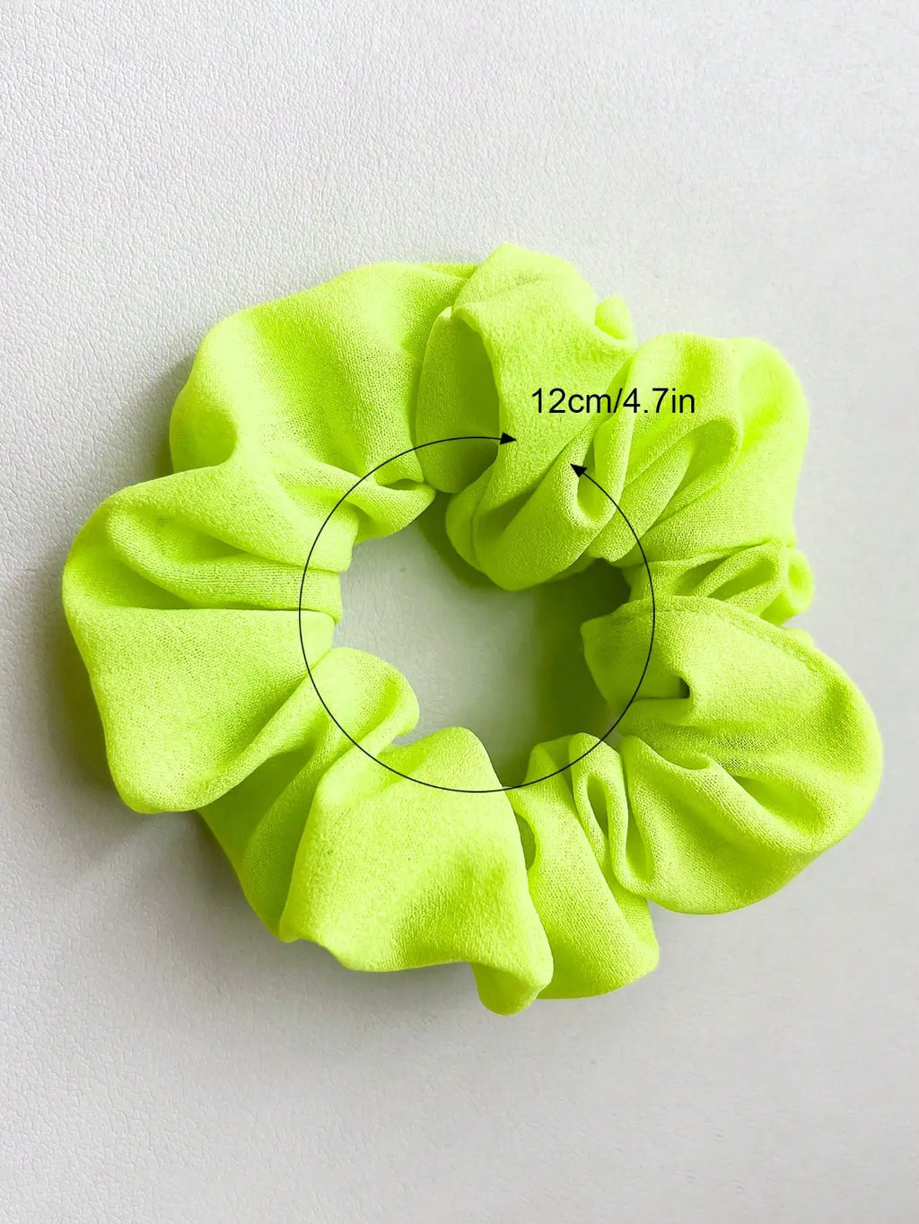 Pack Neon Hair Scrunchies – Bright Elastic Hair Ties