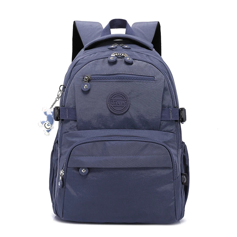 Stylish Waterproof Travel Backpack – Lightweight Large Capacity School & Everyday Bag