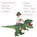 Kids & Adult Inflatable Riding T-Rex Costume