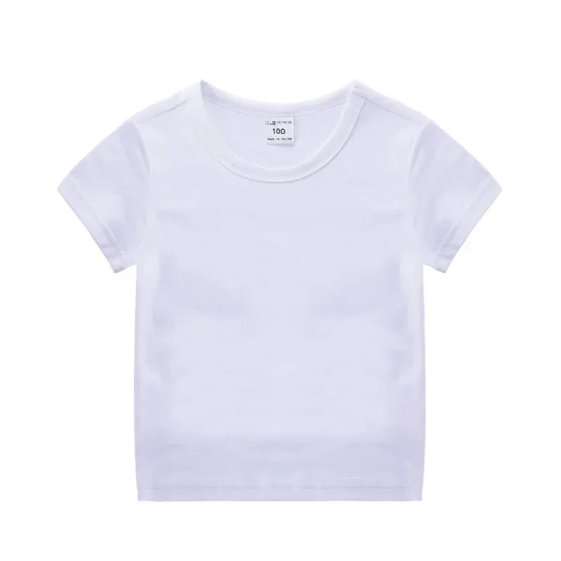 Kids Summer T-Shirt – Soft Cotton Short Sleeve Tee