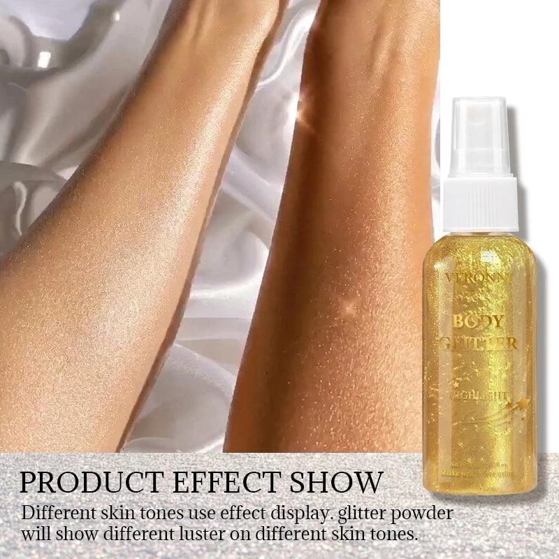 Glitter Hair & Body Spray – Sparkling Shimmer Mist