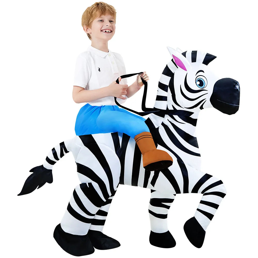 Kids Inflatable Dinosaur & Unicorn Costume