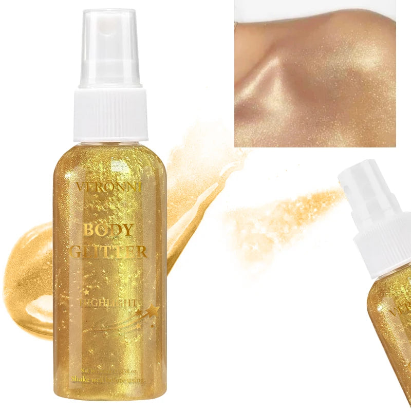 Glitter Hair & Body Spray – Sparkling Shimmer Mist