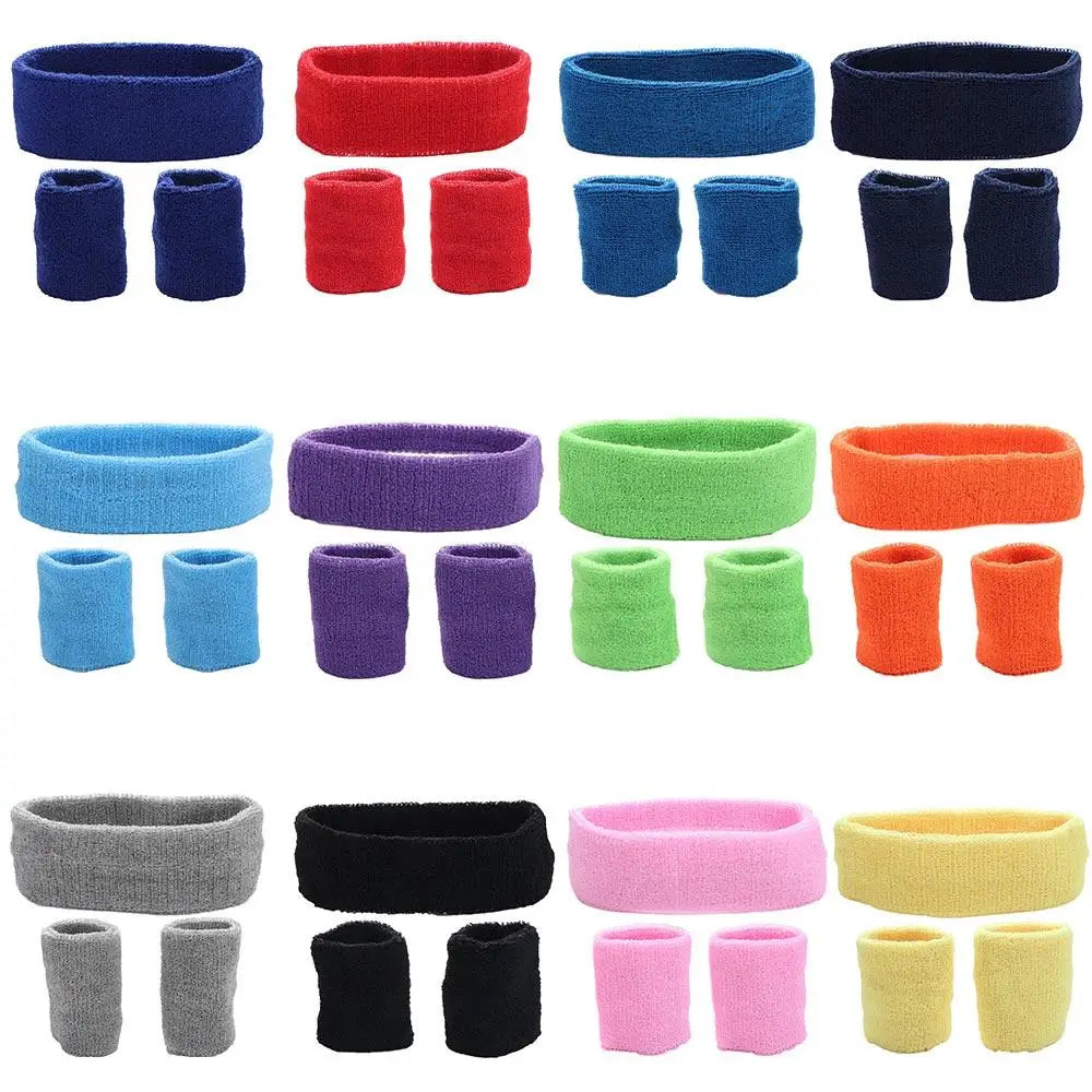 Sports Headband & Wristband Set