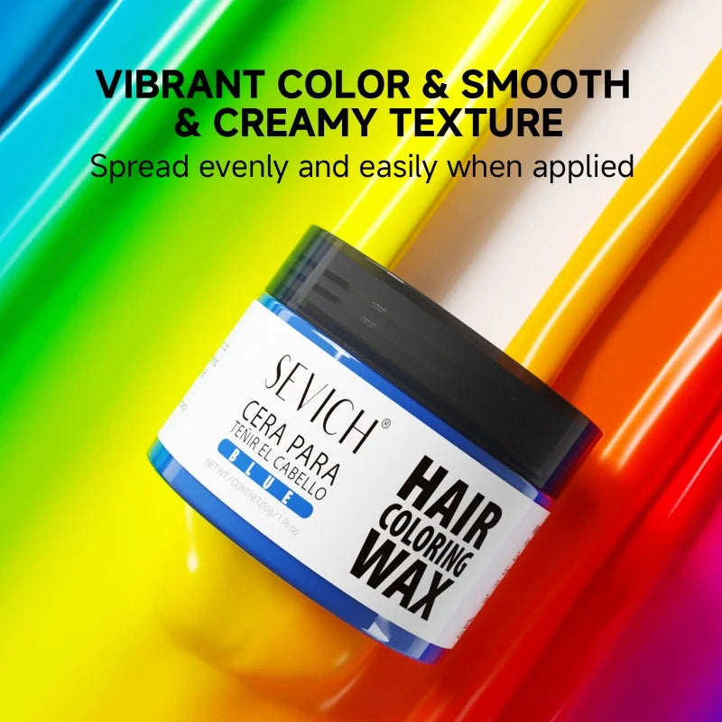 Temporary Hair Color Wax – Washable Hair Styling Wax
