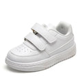 Kids White School Sneakers | Comfortable Everyday Shoes for Boys & Girls