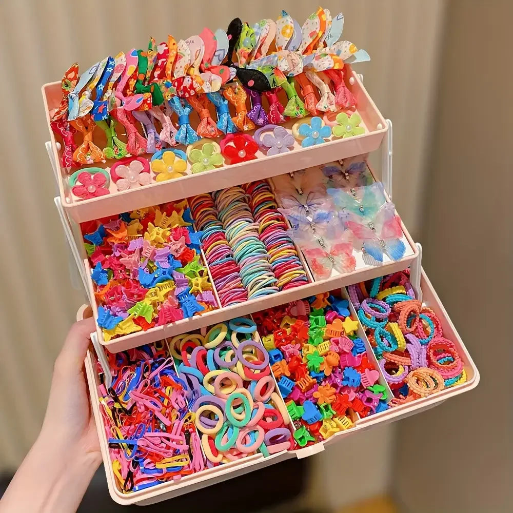 Butterfly Hair Clip Set
