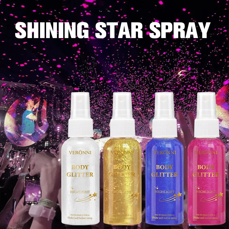 Glitter Hair & Body Spray – Sparkling Shimmer Mist