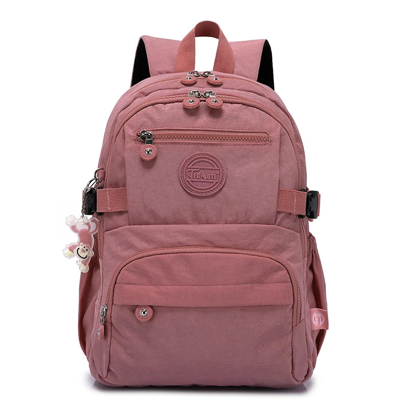 Stylish Waterproof Travel Backpack – Lightweight Large Capacity School & Everyday Bag