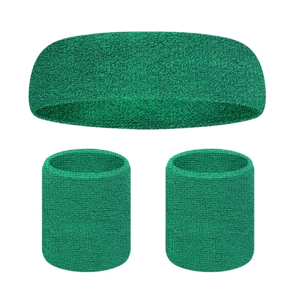 Sports Headband & Wristband Set