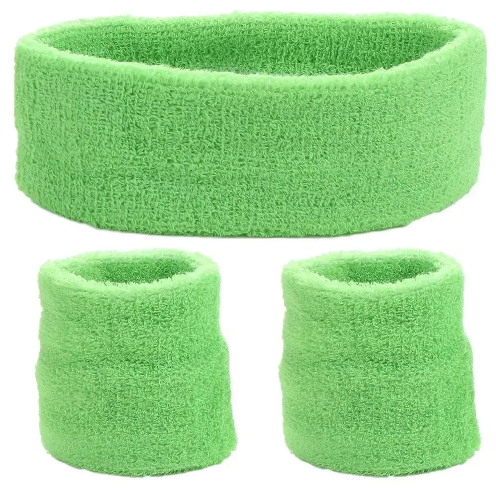 Sports Headband & Wristband Set
