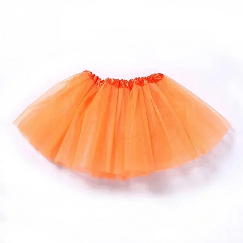 Girls 3-Layer Tutu Skirt – Princess Tulle Dress-Up Skirt