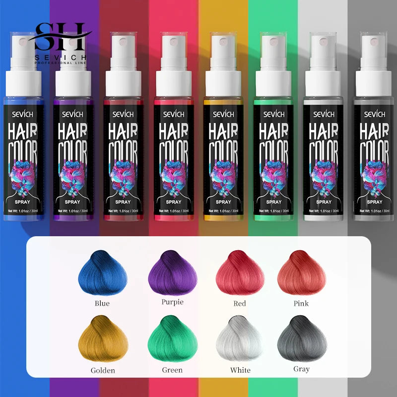 Washable Temporary Hair Color Spray