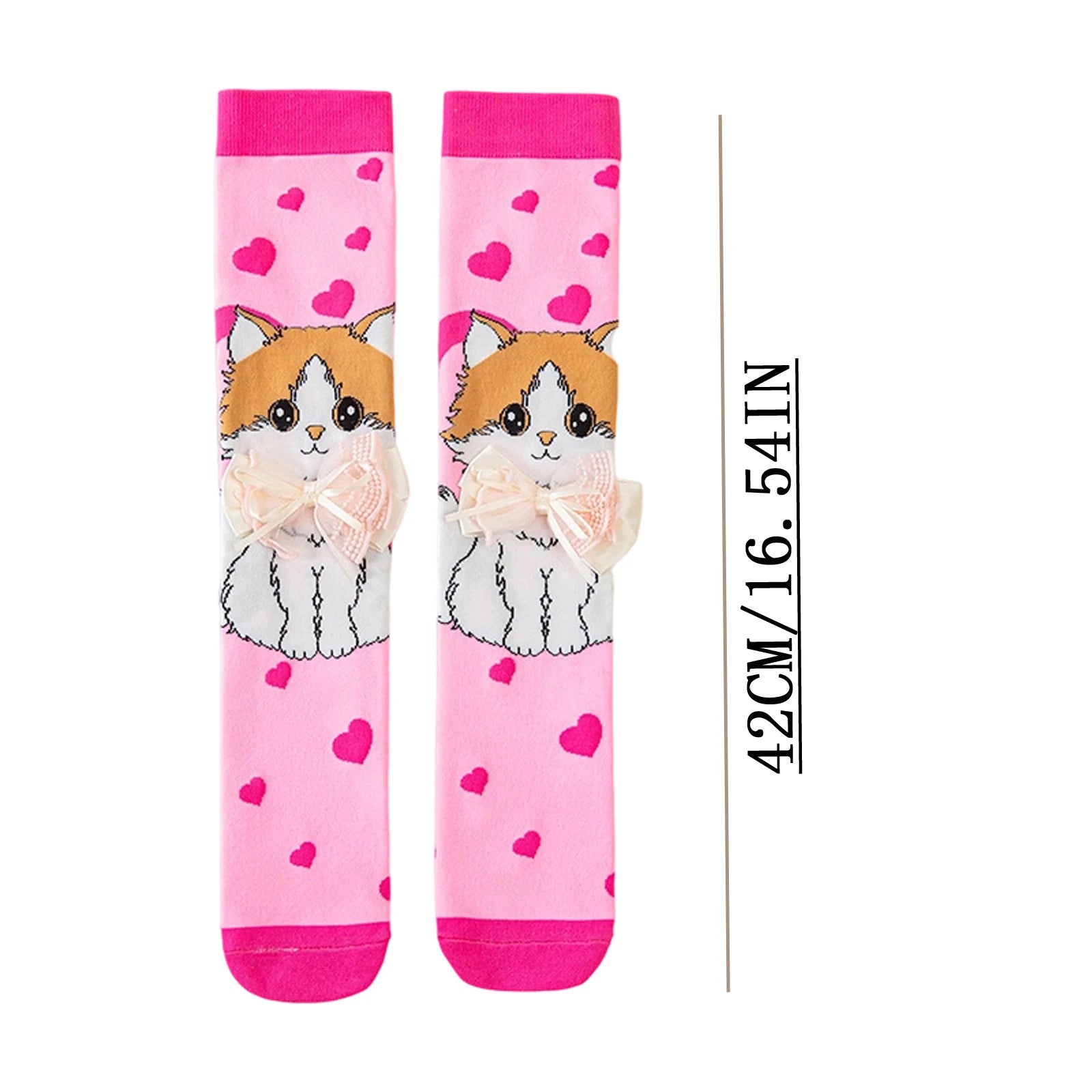 Kids Cartoon Knee-High Socks