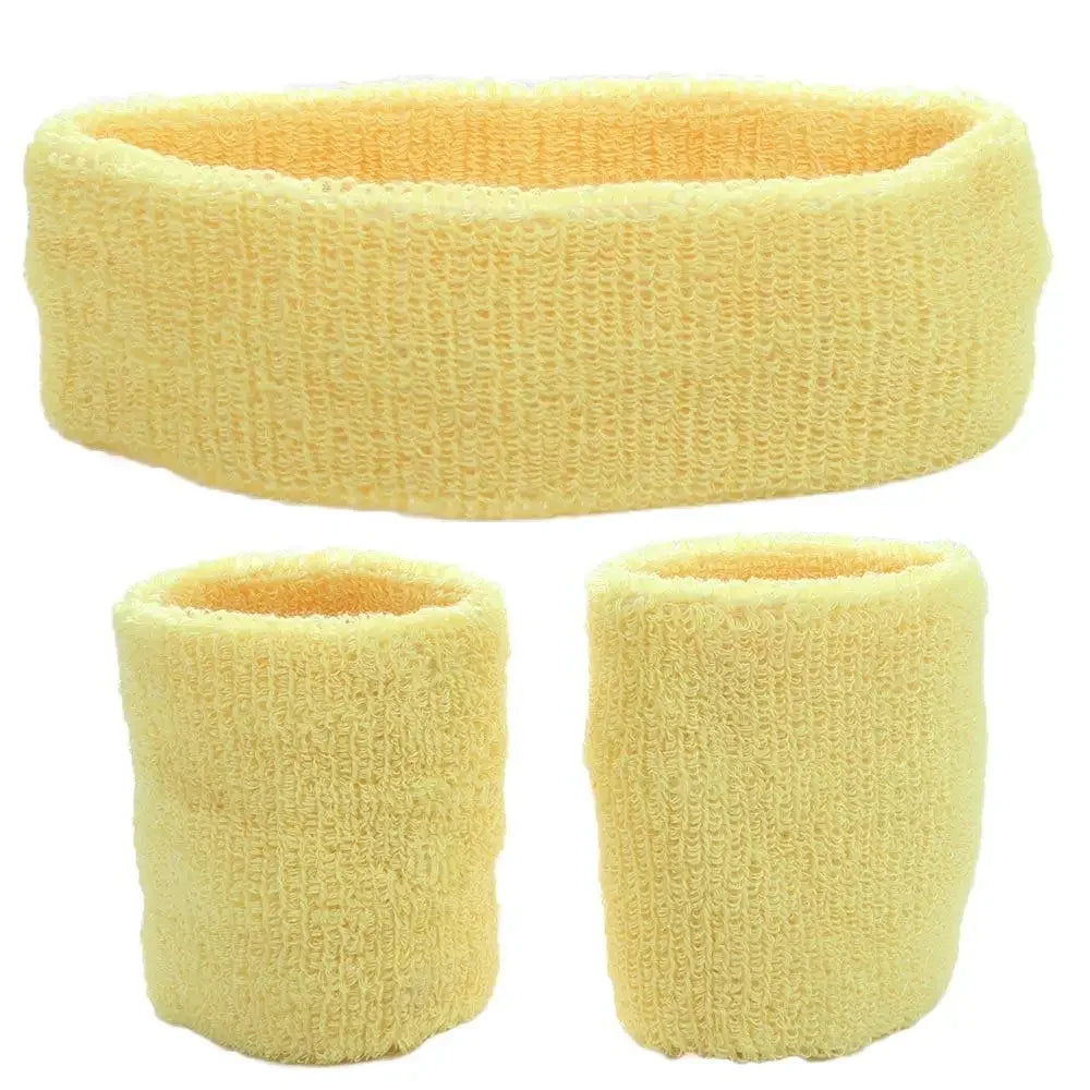 Sports Headband & Wristband Set