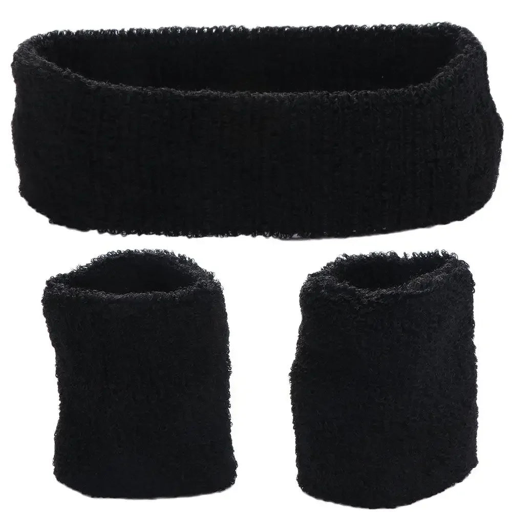 Sports Headband & Wristband Set