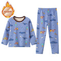 Kids Winter Fleece Pyjama Set | Warm Long Sleeve Sleepwear for Boys & Girls