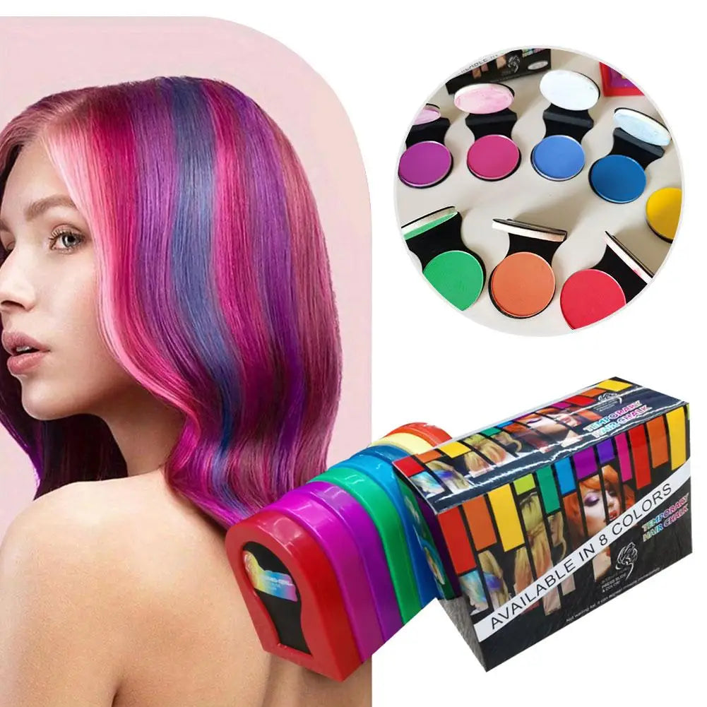 Temporary Hair Chalk Set
