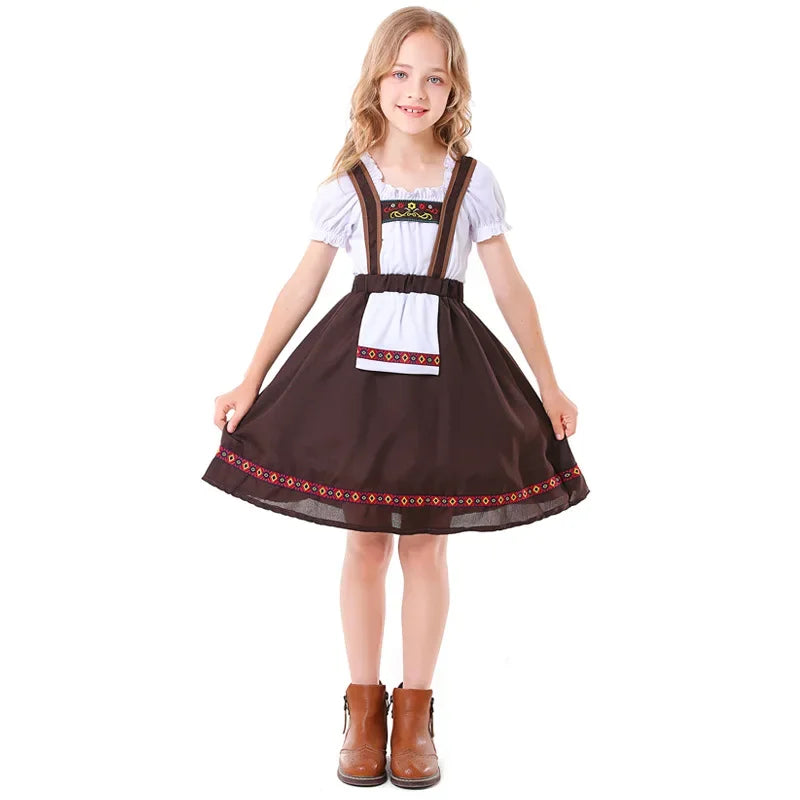 Kids Bavarian Beer Costume – Traditional German Oktoberfest Outfit